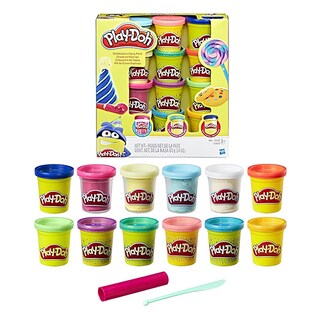 Foto 3 | Foto 3 | Pack 12 Masa Moldeable Hasbro B9021 Multicolor Play Doh Colección Fiesta