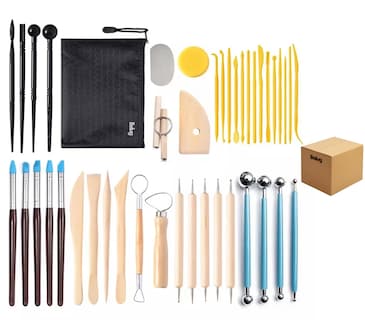 Foto 1 | Foto 1 | Herramientas De Modelado De Cerámica Y Arcilla, 42 Piezas