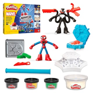 Foto 1 | Foto 1 | Playset Play-doh Marvel Spider-man Launch & Slice Battle - Venta Internacional.