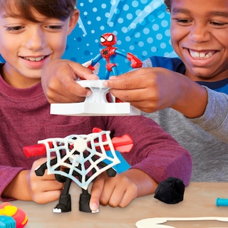 Foto 3 | Foto 3 | Playset Play-doh Marvel Spider-man Launch & Slice Battle - Venta Internacional.