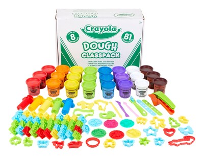 Foto 1 | Foto 1 | Dough Classpack Crayola, 8 Colores Variados Con Herramientas, 24 X 3 Oz - Venta Internacional.
