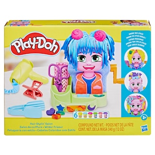 Foto 2 | Foto 2 | Set De Juego De Peluquería Play-doh Con 6 Latas Para Niños Mayores De 3 Años - Venta Internacional.