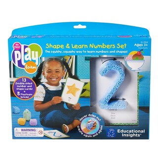 Foto 6 | Foto 6 | Los Números Shape & Learn De Playfoam Proporcionan Información Educativa - Venta Internacional.