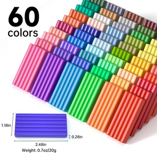 Foto 2 | Foto 2 | Kit De Arcilla Polimérica Shuttle Art 60 Colores Con 19 Herramientas Y Accesorios - Venta Internacional.