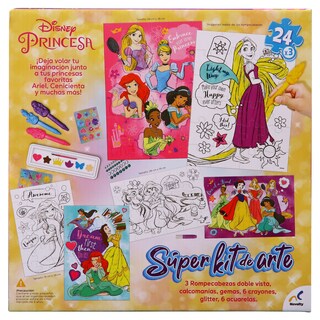 Foto 3 | Foto 3 | Súper Kit de Arte Princesas Disney