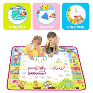 Foto 2 | Foto 2 | Venta Internacional - Tapete Para Dibujar Agua Hony Kids Doodle Con Bolígrafos Mágicos, 36 X 24 Pulgadas