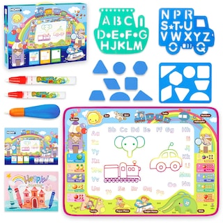 Foto 5 | Foto 5 | Venta Internacional - Tapete Para Dibujar Agua Hony Kids Doodle Con Bolígrafos Mágicos, 36 X 24 Pulgadas