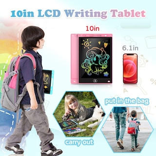 Foto 2 | Foto 2 | Venta Internacional - Tableta De Dibujo Ktebo Lcd De 10 Pulgadas Para Niños De 2 A 12 Años, Paquete De 2