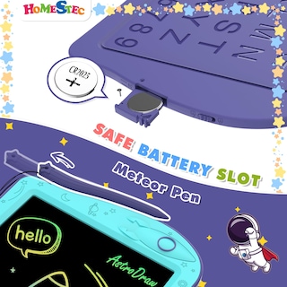 Foto 4 | Foto 4 | Venta Internacional - Bloc De Dibujo Homestec Astrodraw, Tableta De Escritura Lcd Para Niños De 3 A 6 Años
