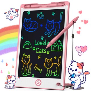Foto 1 | Foto 1 | Venta Internacional - Tableta De Escritura Lcd Hockvill Para Niños De 8.8 Pulgadas, Rosa Y Más De 3 Años
