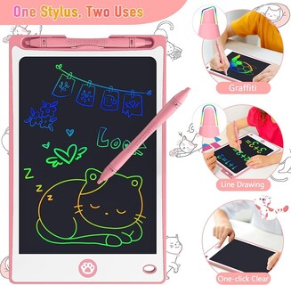 Foto 5 | Foto 5 | Venta Internacional - Tableta De Escritura Lcd Hockvill Para Niños De 8.8 Pulgadas, Rosa Y Más De 3 Años
