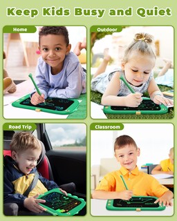 Foto 6 | Foto 6 | Tableta De Escritura Lcd Kokodi Con Forma De Dinosaurio Para Niños De 2 A 7 Años - Venta Internacional.