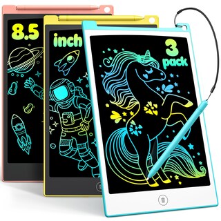 Foto 1 | Foto 1 | Tableta De Escritura Lcd Tecjoe De 8.5 Pulgadas, Colorida Pizarra Para Garabatos, X3 - Venta Internacional.