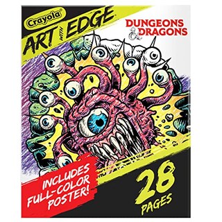 Foto 4 | Foto 4 | Set Para Colorear Crayola Art With Edge Dungeons & Dragons - Venta Internacional.