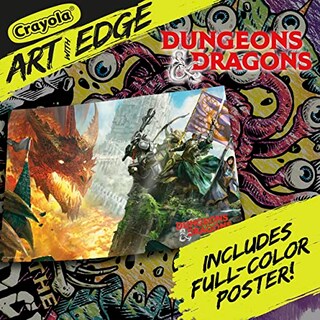 Foto 7 | Foto 7 | Set Para Colorear Crayola Art With Edge Dungeons & Dragons - Venta Internacional.