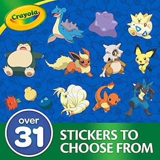 Foto 4 | Foto 4 | Estuche para Colorear Crayola Pokémon Squirtle - Venta Internacional