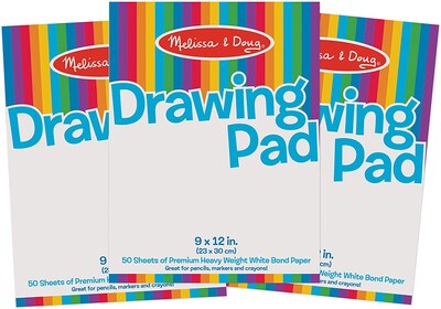 Foto 1 | Foto 1 | Bloc de Papel para Dibujar Melissa & Doug 9 X 12 Pulgadas - Venta Internacional