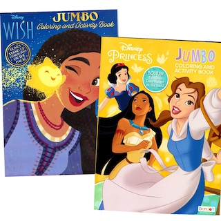 Foto 4 | Foto 4 | Set de actividades para colorear de princesas de Disney con pegatinas 3D y licencia oficial