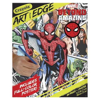 Foto 7 | Foto 7 | Libro Para Colorear Crayola Art Con Edge Spiderman Beyond Amazing - Venta Internacional.