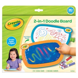 Foto 2 | Foto 2 | Tableta De Dibujo Doodle Board Crayola 2 En 1 Para Niños Pequeños De Más De 3 Años - Venta Internacional.