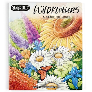 Foto 1 | Foto 1 | Libro Para Colorear Crayola Wildflower, 40 Páginas, Premium Para Adultos - Venta Internacional.