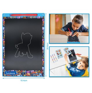 Foto 2 | Foto 2 | Lexibook De Juguetes De Arte Y Artesanía La Patrulla Canina, Pizarra Mágica, Tamaño A4 - Venta Internacional.
