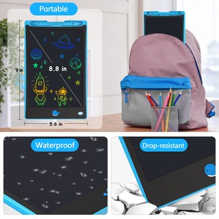 Foto 6 | Foto 6 | Tableta De Escritura Lcd Hockvill Para Niños De 8.8 Pulgadas, Azul - Venta Internacional.