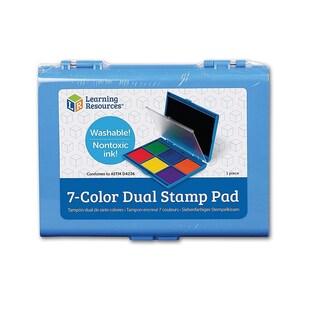 Foto 2 | Foto 2 | Tinta Lavable Stamp Pad Learning Resources De 7 Colores Durante Más De 3 Años - Venta Internacional.