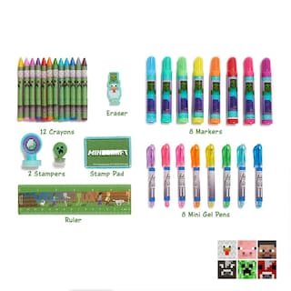 Foto 2 | Foto 2 | Set De Actividades Con Diseños Innovadores Para Niños De Minecraft Con Funda De Hojalata - Venta Internacional.