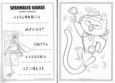 Foto 3 | Foto 3 | Libros Para Colorear Y Actividades Vivo Jumbo Con Pegatinas De Premios - Venta Internacional.