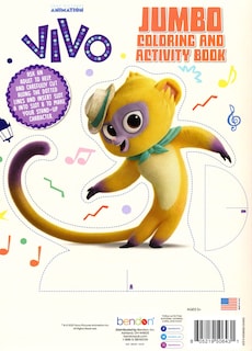 Foto 4 | Foto 4 | Libros Para Colorear Y Actividades Vivo Jumbo Con Pegatinas De Premios - Venta Internacional.