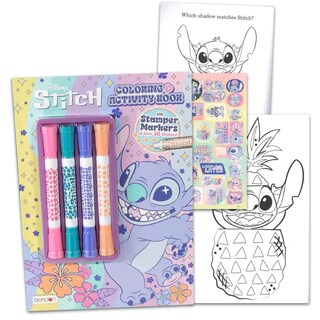 Foto 2 | Foto 2 | Set de Libros para Colorear Disney Lilo And Stitch con Pegatinas - Venta Internacional