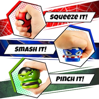 Foto 4 | Foto 4 | Bolas De Espuma Ja-ru Marvel Avengers & Spiderman Para Niños (6) - Venta Internacional.