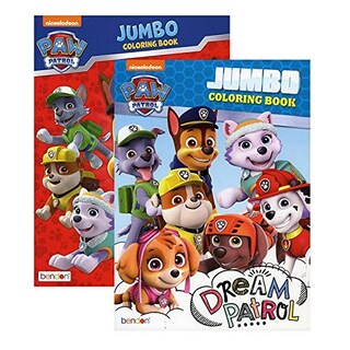 Foto 1 | Foto 1 | Libro Para Colorear Bendon Paw Patrol Jumbo Con 80 Páginas - Venta Internacional.