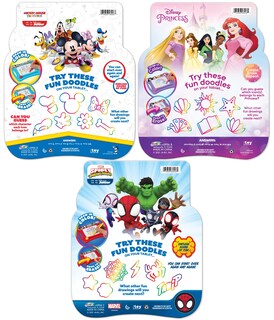 Foto 6 | Foto 6 | Tablero De Dibujo Magnético Ja-ru Disney & Marvel Kids, Paquete De 3 - Venta Internacional.