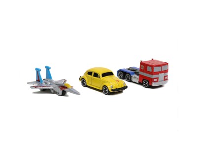 Foto 2 | Foto 2 | Vehículos Nano Transformers Clásico Jada 31761j Multicolor 3 Figuras de 1.65 Pulgadas