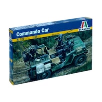 Comando Car Italeri a Escala 1/35 Totalmente Equipado con Accesorios - Venta Internacional