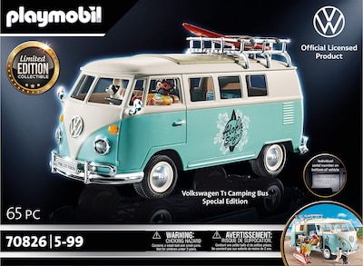 Foto 3 | Foto 3 | Carro de Acampada Playmobil Volkswagen T1 Edición Especial - Venta Internacional