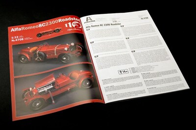Foto 7 | Foto 7 | Kit de Construcción Italeri Alfa Romeo 8C/2300 1931-33 1:12 - Venta Internacional