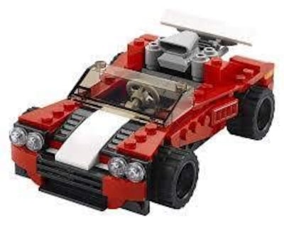 Foto 2 | Foto 2 | Juguete de Construcción Lego Creator Coche Deportivo 3 en 1 31100 con 134 Piezas - Venta Internacional