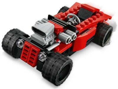 Foto 3 | Foto 3 | Juguete de Construcción Lego Creator Coche Deportivo 3 en 1 31100 con 134 Piezas - Venta Internacional