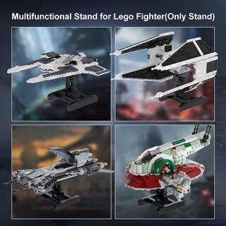 Foto 3 | Foto 3 | Soporte de Exhibición para Lego X-Wing Fighter 75301 y Mando N-1 - Paquete de 2 - Venta Internacional