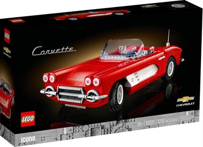 Foto 2 | Foto 2 | Juguete De Construcción Lego Icons 10321 Corvette Con 1210 Piezas - Venta Internacional.