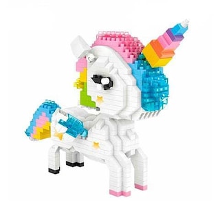 Foto 1 | Foto 1 | Mini Bloques Armables Unicornio 640 Piezas