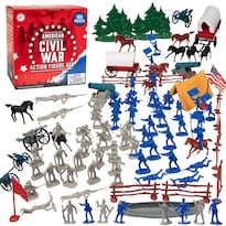 Set de Figuras SCS Direct Soldados Guerra Civil 100 Piezas - Venta Internacional