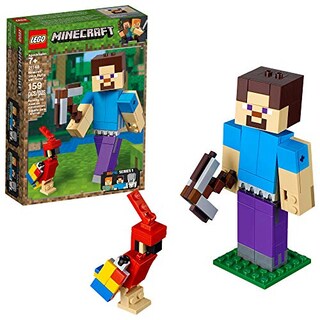 Foto 1 | Foto 1 | Lego Minecraft Steve Bigfig Building Kit 159 Piezas - Venta Internacional