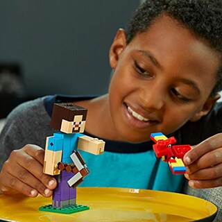Foto 3 | Foto 3 | Lego Minecraft Steve Bigfig Building Kit 159 Piezas - Venta Internacional