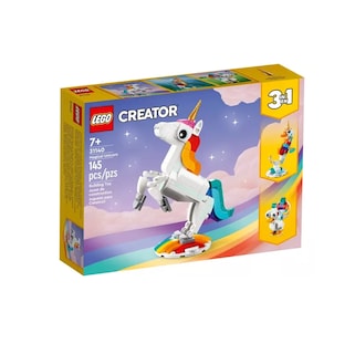 Foto 5 | Foto 5 | Kit De Construcción 3 En 1 Unicornio Mágico 145 Piezas 3+ Blanco