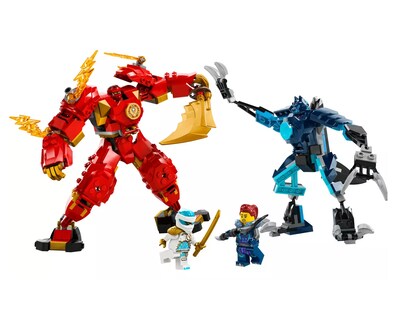 Foto 2 | Foto 2 | Juguete De Construcción Ninja Con Un Mech Elemental Del Fuego De Kai