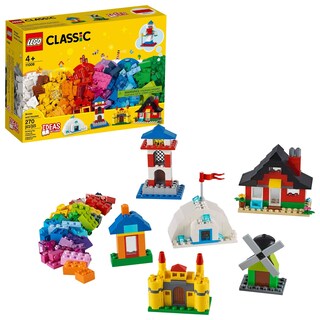 Foto 1 | Foto 1 | Juguete de Construcción Lego Classic Bricks And Houses 11008 con 270 Piezas - Venta Internacional